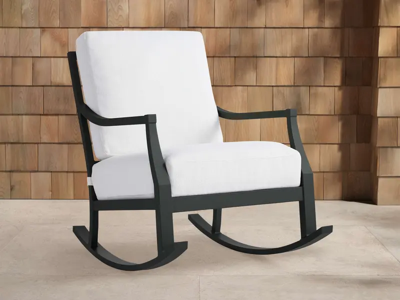Montego Aluminum Rocking Outdoor Lounge Chair 1