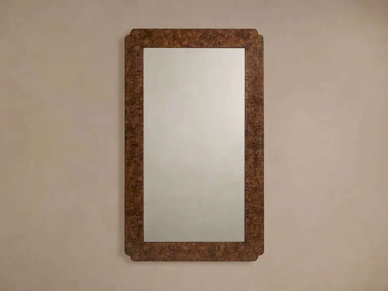 Morley Framed Wall Mirror With Beveled Edge 1