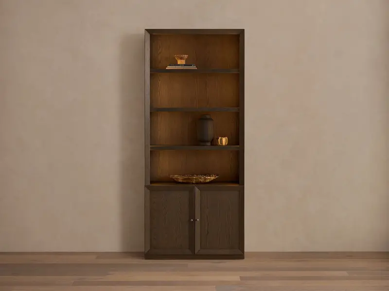 Nason Modular Hutch With Display Shelving 1