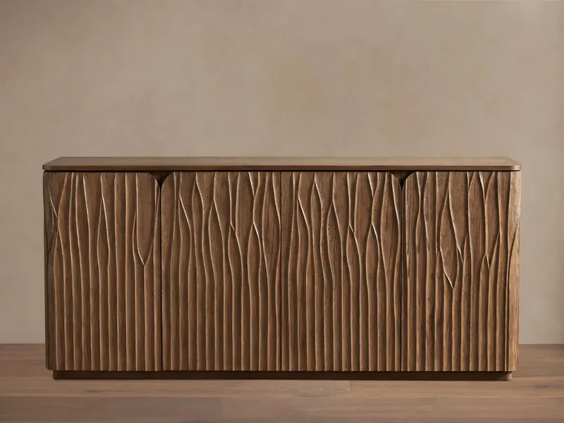Norris Modern Farmhouse Sideboard Cabinet 1