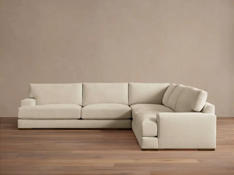 Norwalk Corner Sectional Sofa – Three-Piece L-Shaped Layout 1