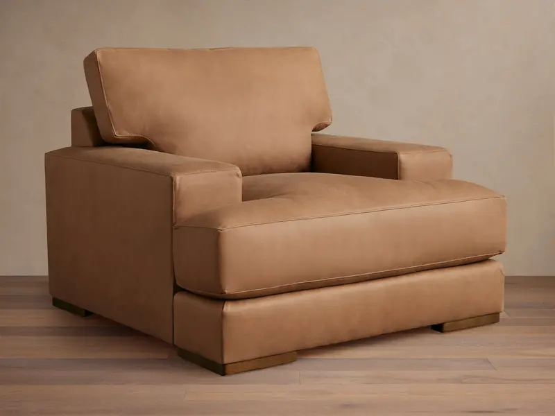 Norwalk Premium Leather Armchair 1