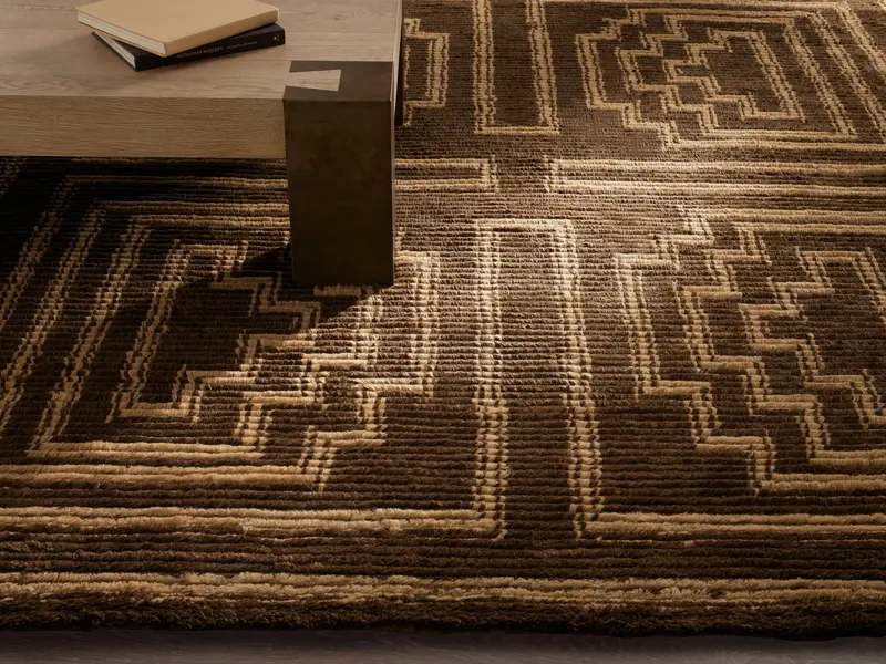Orla Bohemian-Inspired Hand-Knotted Rug 1