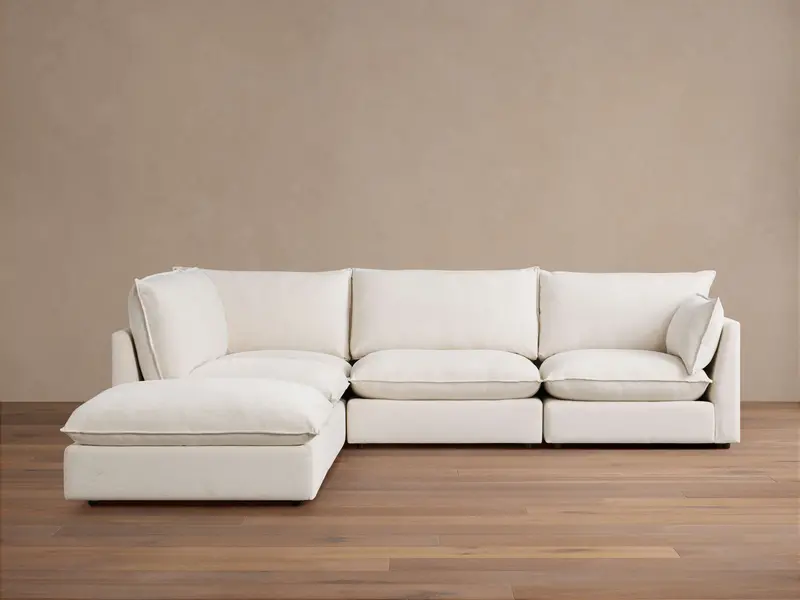 Owen Upholstered 5-Piece L-Shaped Sectional Sofa 1