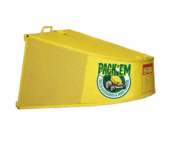 Pack'Em Hammered Steel Grass Catcher – 4.4 Cubic Feet Capacity (Pk-B-4) 1