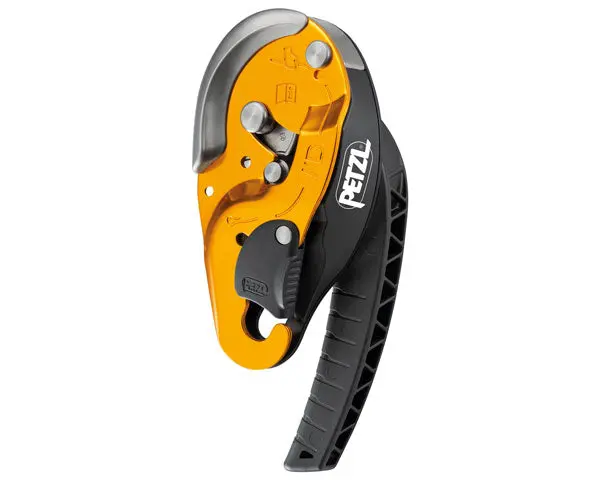 Petzl I'D S Self-Braking Descender – Anti-Panic Feature, Ansi & Nfpa Certified, Yellow 1