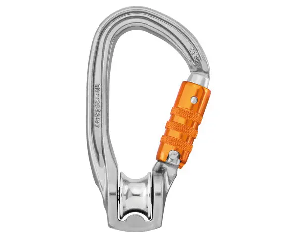 Petzl Rollclip Z H-Frame Pulley-Carabiner – Integrated Triact-Lock System 1