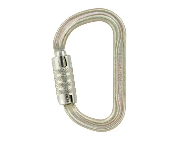 Petzl Vulcan High-Strength H-Frame Carabiner – Nfpa-Certified, Triact-Lock, Gold Finish 1