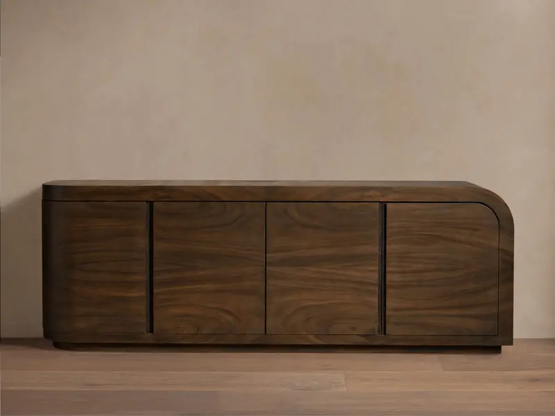 Pliego Slab-Style Wooden Sideboard With Storage 1
