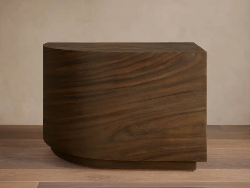 Pliego Solid Wood End Table 1
