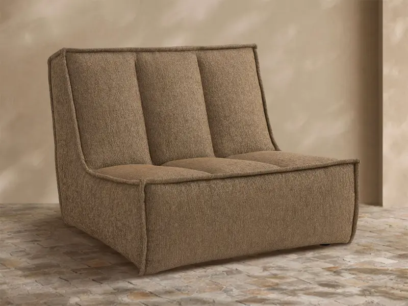 Porto Armless Outdoor Accent Chair 1