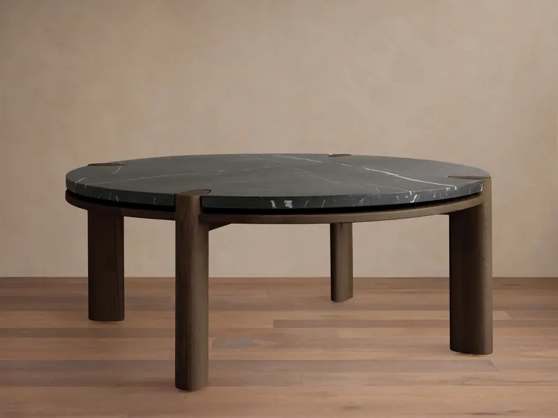 Pyet Minimalist Round Coffee Table 1