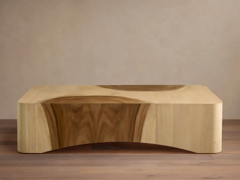 Ramiro Solid Wood Coffee Table 1