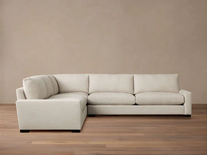 Remington L-Shaped 3-Piece Corner Sectional 1