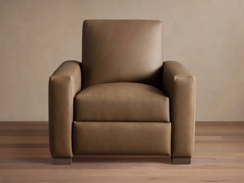 Remington Top-Grain Leather Power Motion Recliner 1