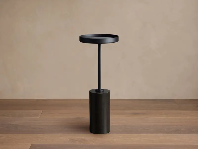 Rhodes Black Martini Side Table 1