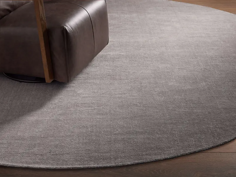 Round Fog Lanning Area Rug 1