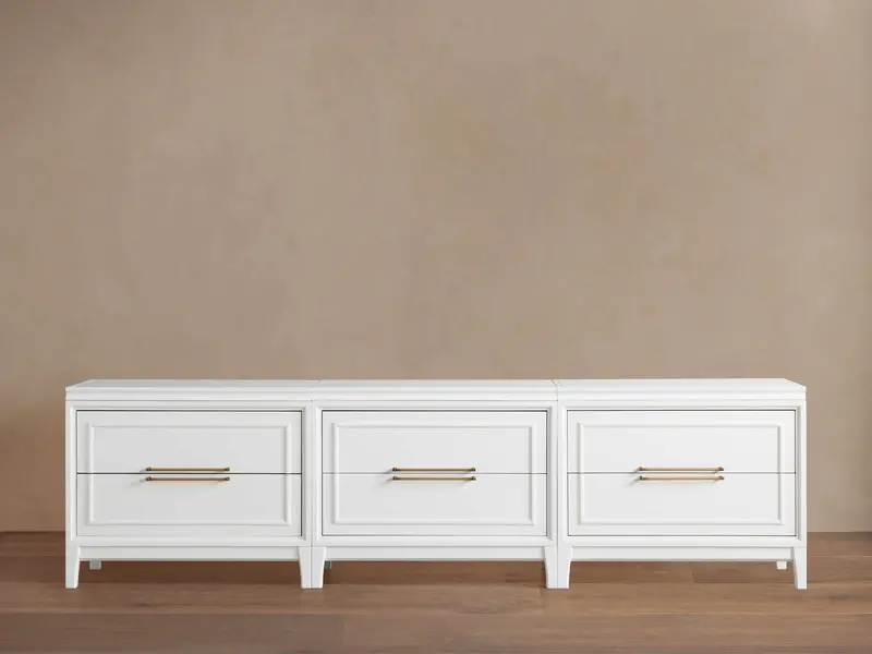 Rowan Modular Media Console – Configurable With Drawers 1