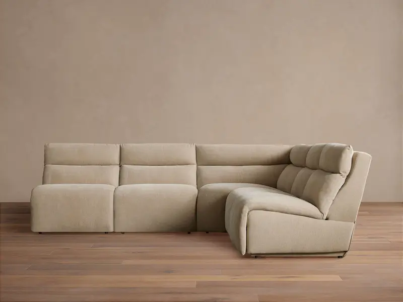 Rowland Five-Section Armless Motion Corner Sofa 1
