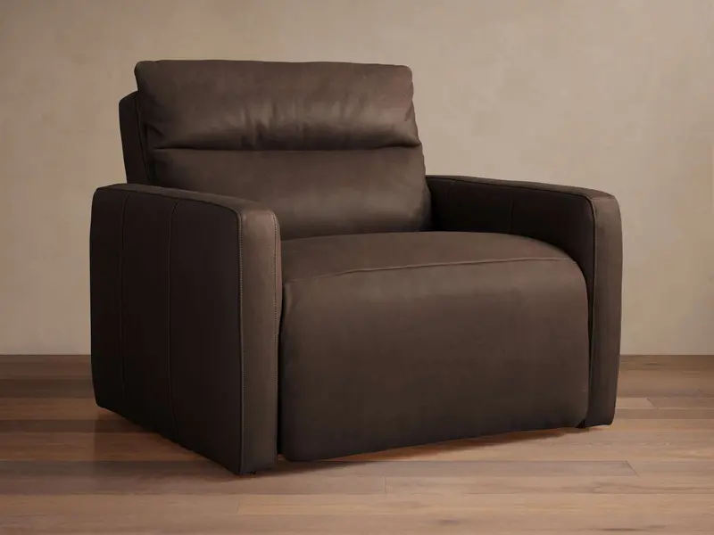 Rowland High-Back Leather Motion Recliner 1