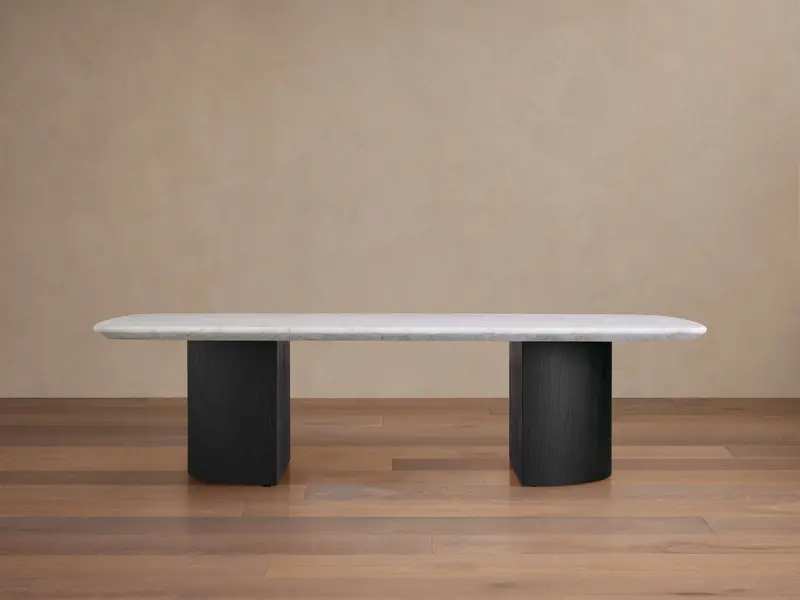 Saint Germain Stone Top Coffee Table – Dauphine Base 1