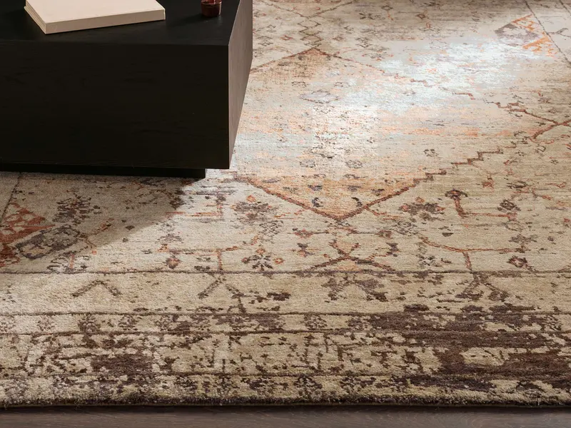 Samina Hand-Knotted Persian-Style Area Rug 1