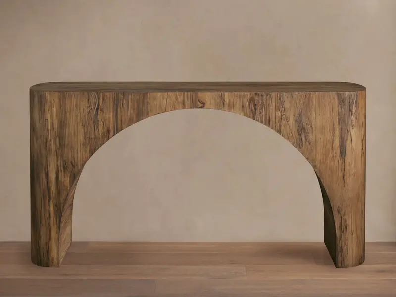 San Rafael Modern Wood Console Table For Entryway Or Living Room 1