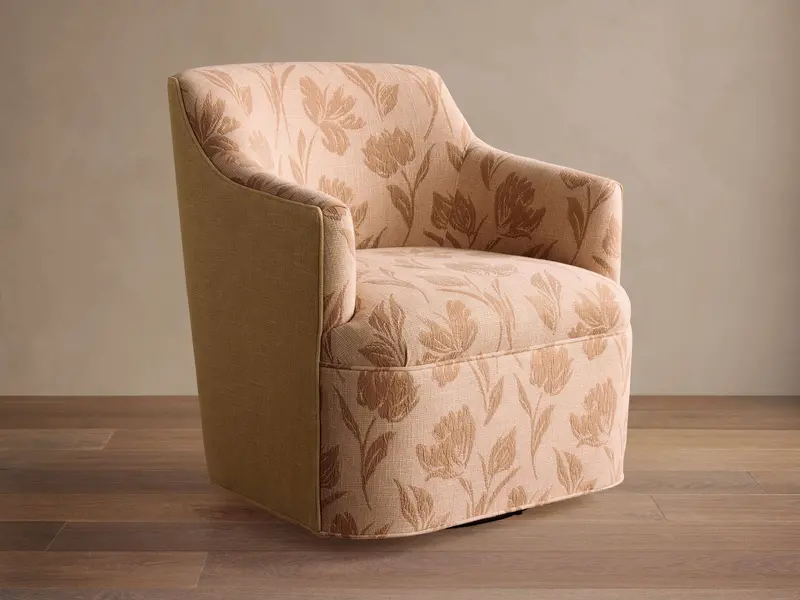 Savannah Swivel Accent Chair – 360° Rotating Outdoor Lounge Seat 1