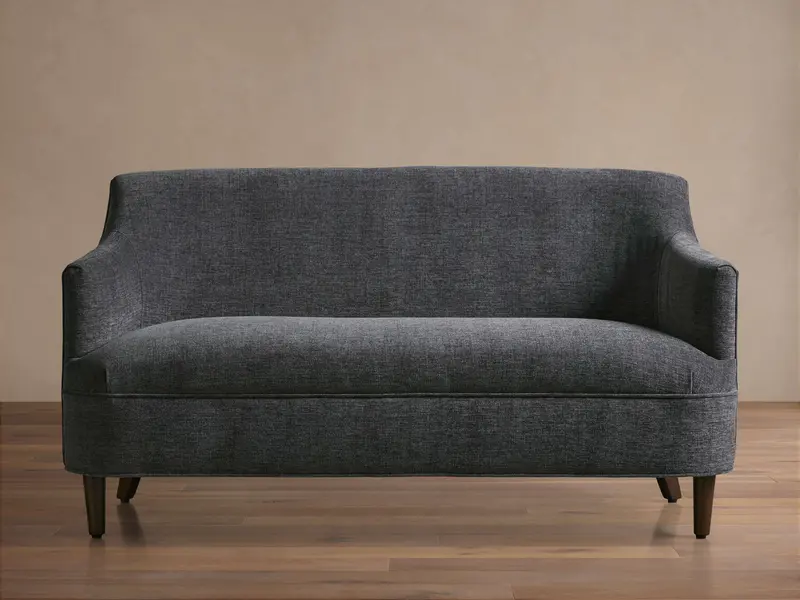 Savannah Two-Seat Outdoor Settee – Modern Woven Texture 1