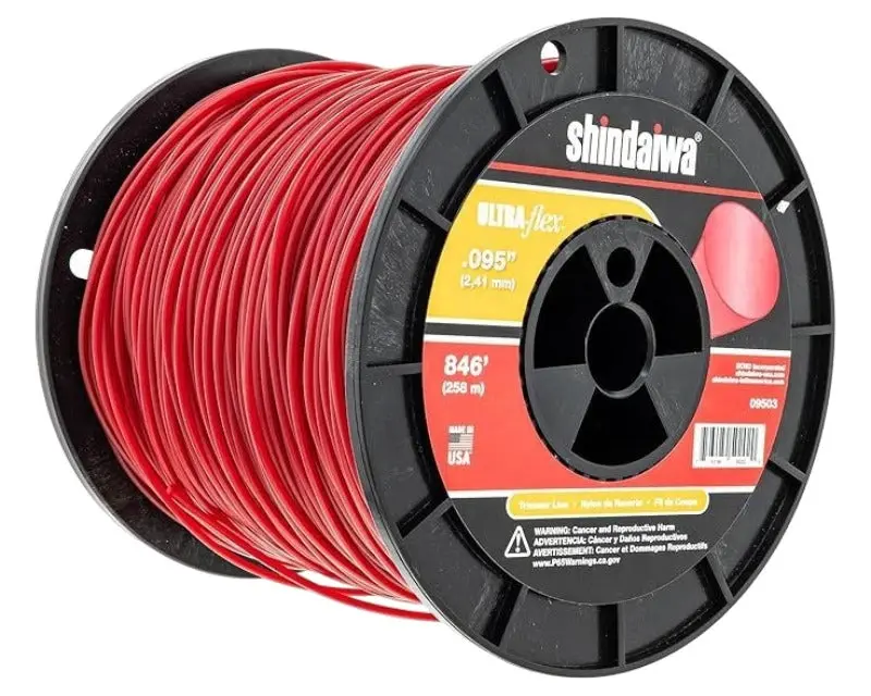 Shindaiwa 09503 3-Pound Spool Of .095-Inch Ultra-Flex Round Line 1