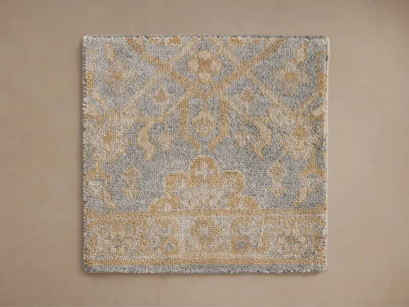Sienna Hand-Knotted Area Rug Sample Swatch 1