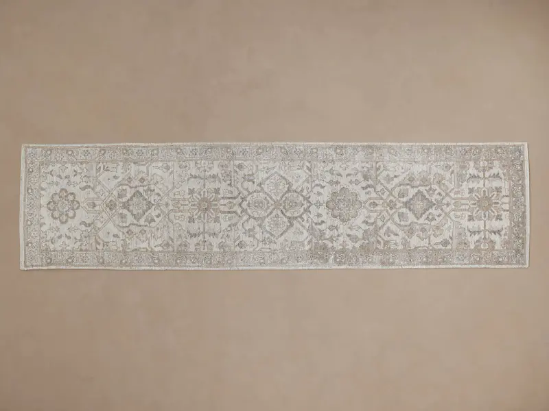 Sienna Hand-Knotted Wool Runner Rug 1