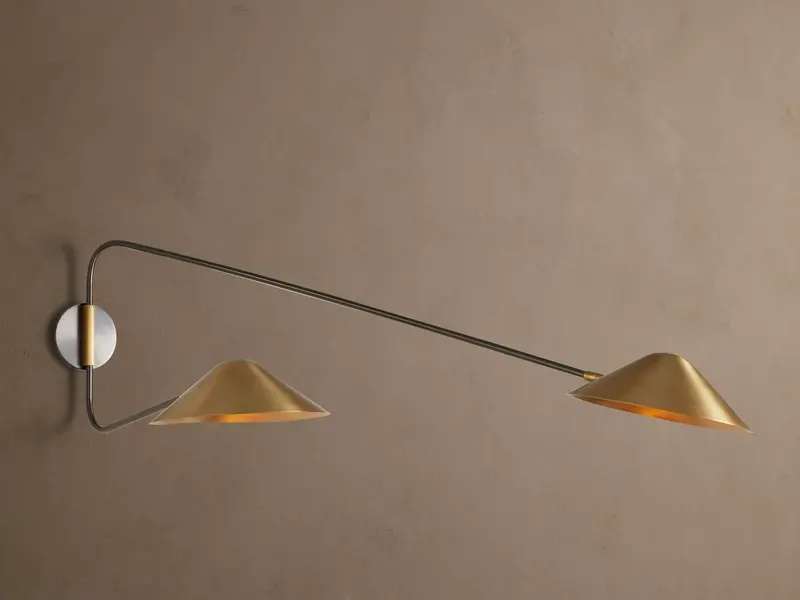 Simms Double-Arm Wall Sconce 1