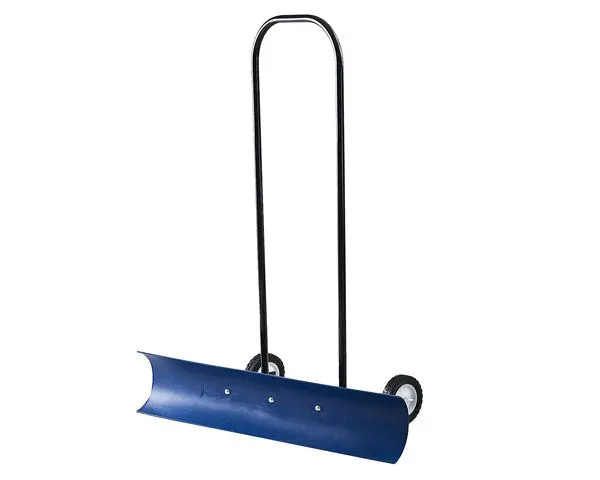 Snowcaster 36-Inch Wheeled Push Plow Shovel – Two-Wheel Steering System (Model 30Snc) 1