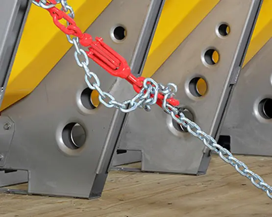 Snowex 99690 Heavy-Duty Tie-Down Chain Kit – Secures Helixx Spreader Hoppers During Transport 1