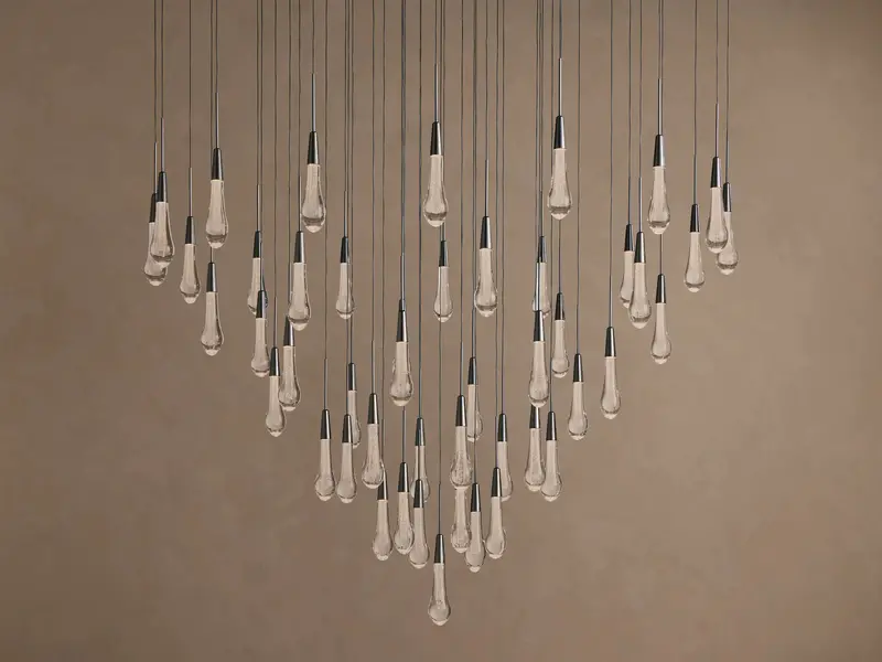 Soltaire 58-Inch Round Bronze Pendant Chandelier 1