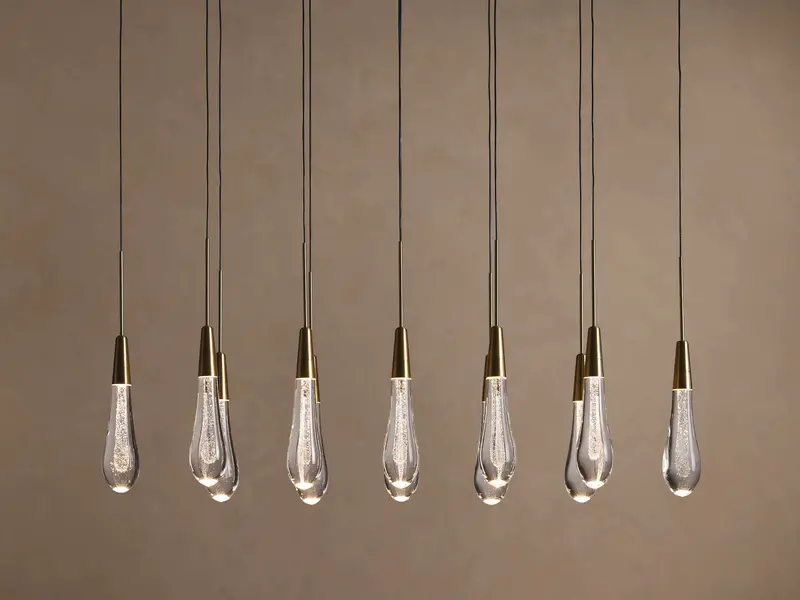 Soltaire Sleek Linear Led Chandelier For Modern Interiors 1