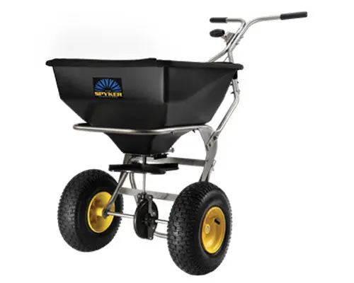 Spyker Ergo-Pro 80-Pound Spreader – Stainless Steel Frame & Durable Construction (Model Spy80-1S) 1