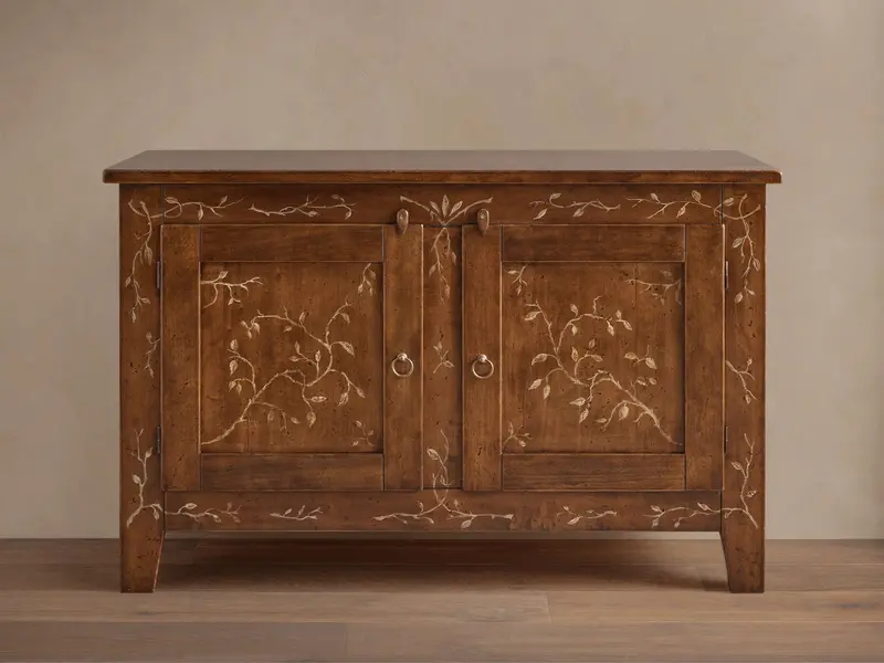 Stefania Wooden Buffet Cabinet – Multi-Functional Dining Storage 1
