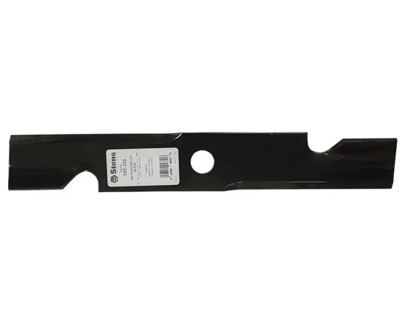 Stens 355335 Standard 14" Right-Hand Mower Blade – L16, 15-1/6" Cutting Width, 2" Center Hole 1