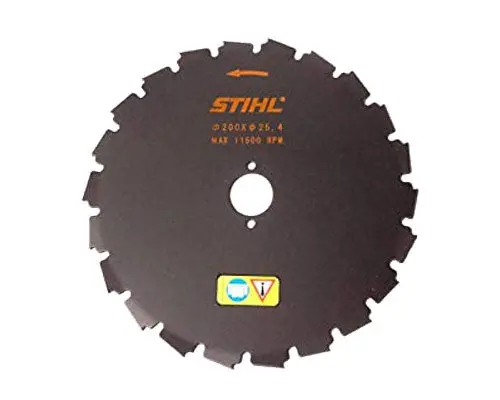 Stihl 8-Inch (200Mm) Chisel Chain Saw Blade – 25Mm Pitch (4112-713-4203) 1