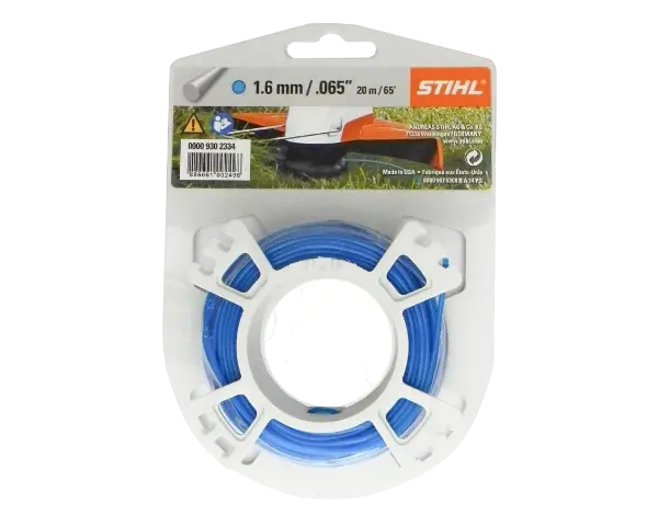 Stihl Blue-Colored Round Trimmer Line .065" Diameter × 65 Feet – Model 0000-930-2334 1