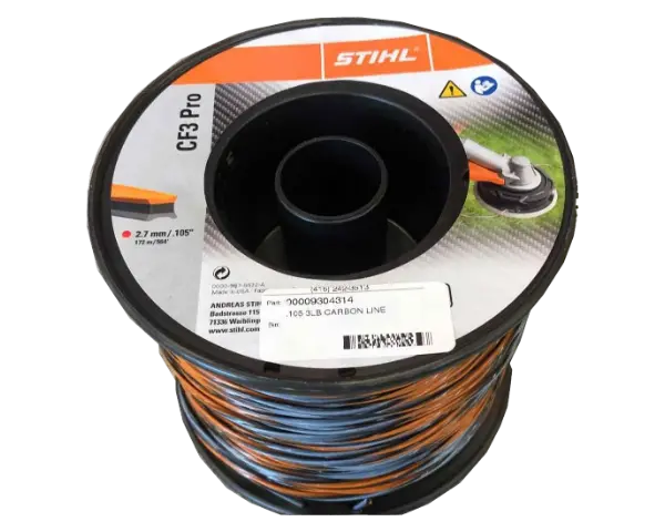 Stihl Cf3 Pro Line Trimmer Line .105" Diameter × 564 Ft (Approx. 3 Lbs) – Model 0000-930-4314 1