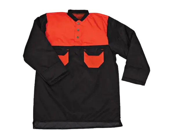 Stihl Function Winter Work Shirt – Large, Black/Orange Thinsulate® Lined (Model 0797-333-9117) 1
