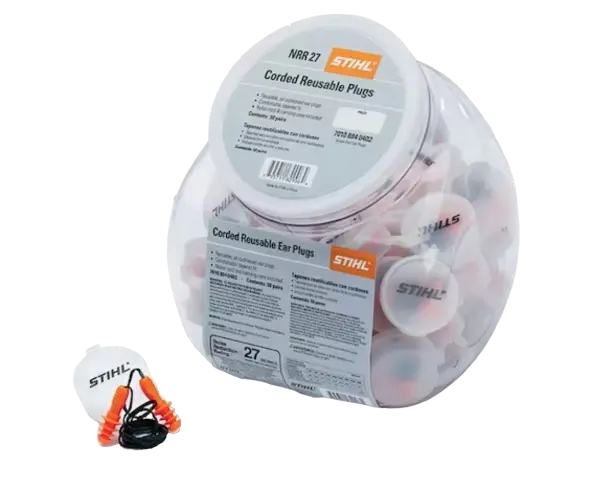 Stihl Nrr 27 Corded Ear Plugs – 50 Pairs In Jar, Part #7010-884-0403 1
