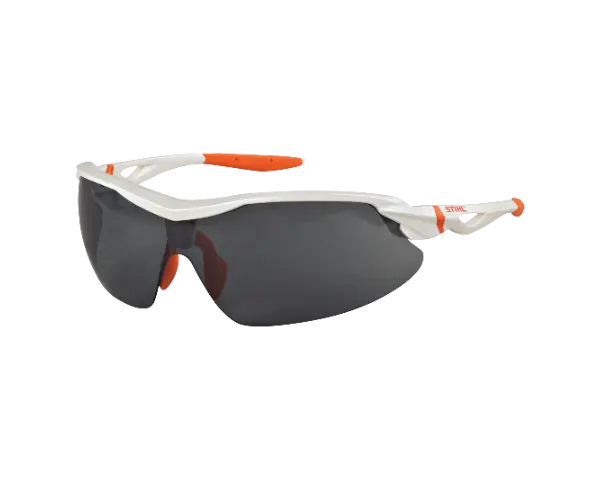 Stihl Two-Tone Sport Safety Glasses – Smoke Lens With Dual-Color Frame (7010-884-0369) 1