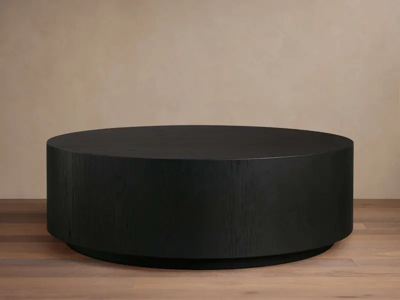 Sullivan Round Wood Coffee Table 1
