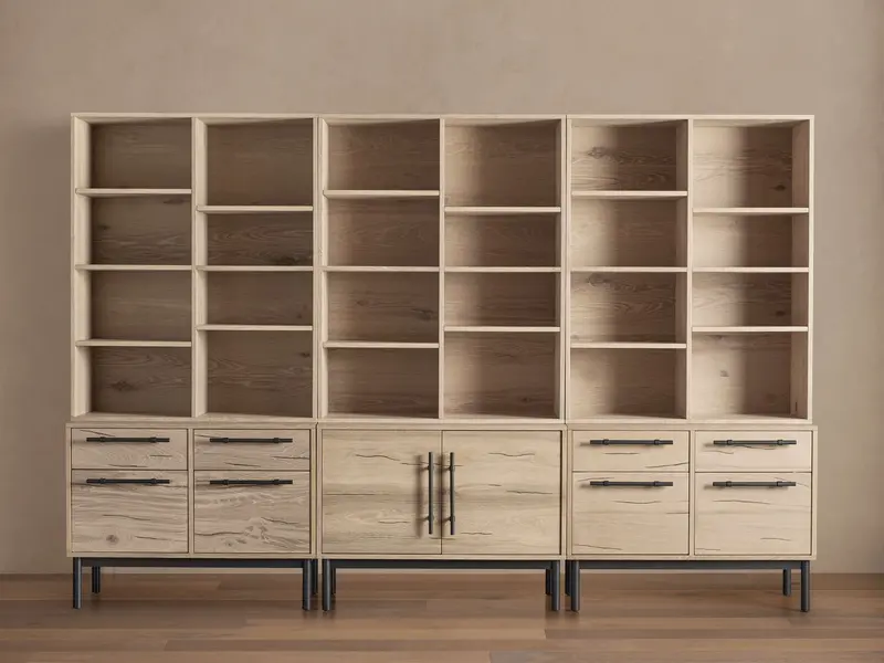 Sullivan Triple-Tier Open Bookshelf 1