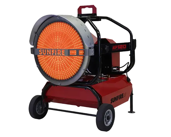 Sunfire Sf120 Radiant Industrial Heater — 120,000 Btu Output (Model #95120) 1
