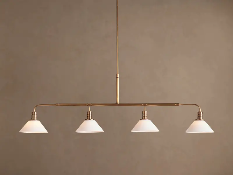 Theron Modern Linear Ceiling Chandelier 1